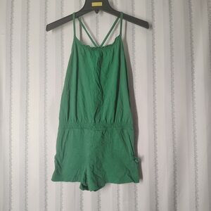 Vtg- Faded Glory Vibrant Green Kids Bodysuit
